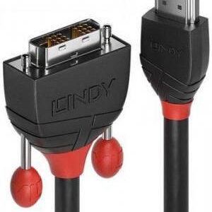 HDMI/DVI-D kétirányú kábel 35 cm Lindy