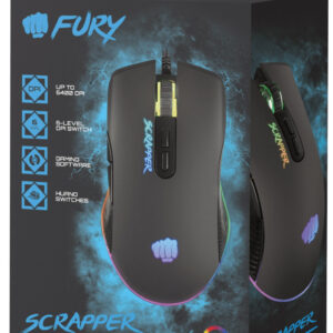 Natec Fury Scrapper vezetékes egér