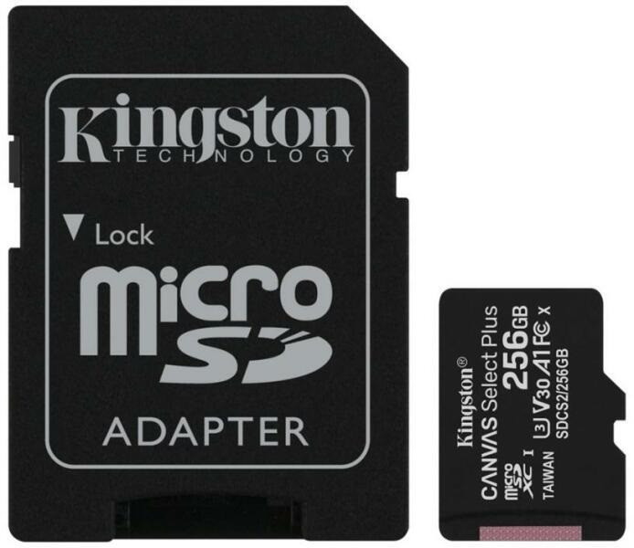 256 GB MicroSD kártya Kingston Canvas Select Plus - Image 2