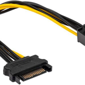 SATA/PCIe 6 PIN kábel - Akyga