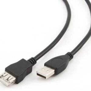 USB 2.0 hosszabbító kábel 1.80 m Gembird