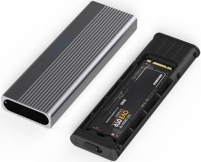 USB ház M.2 NVMe NBase