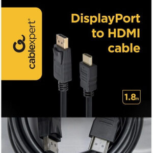 DisplayPort-HDMI kábel 1.8 m Cablexpert