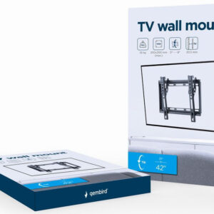 Fali tartó konzol (dönthető) 23"-42" Gembird WM-42T-04