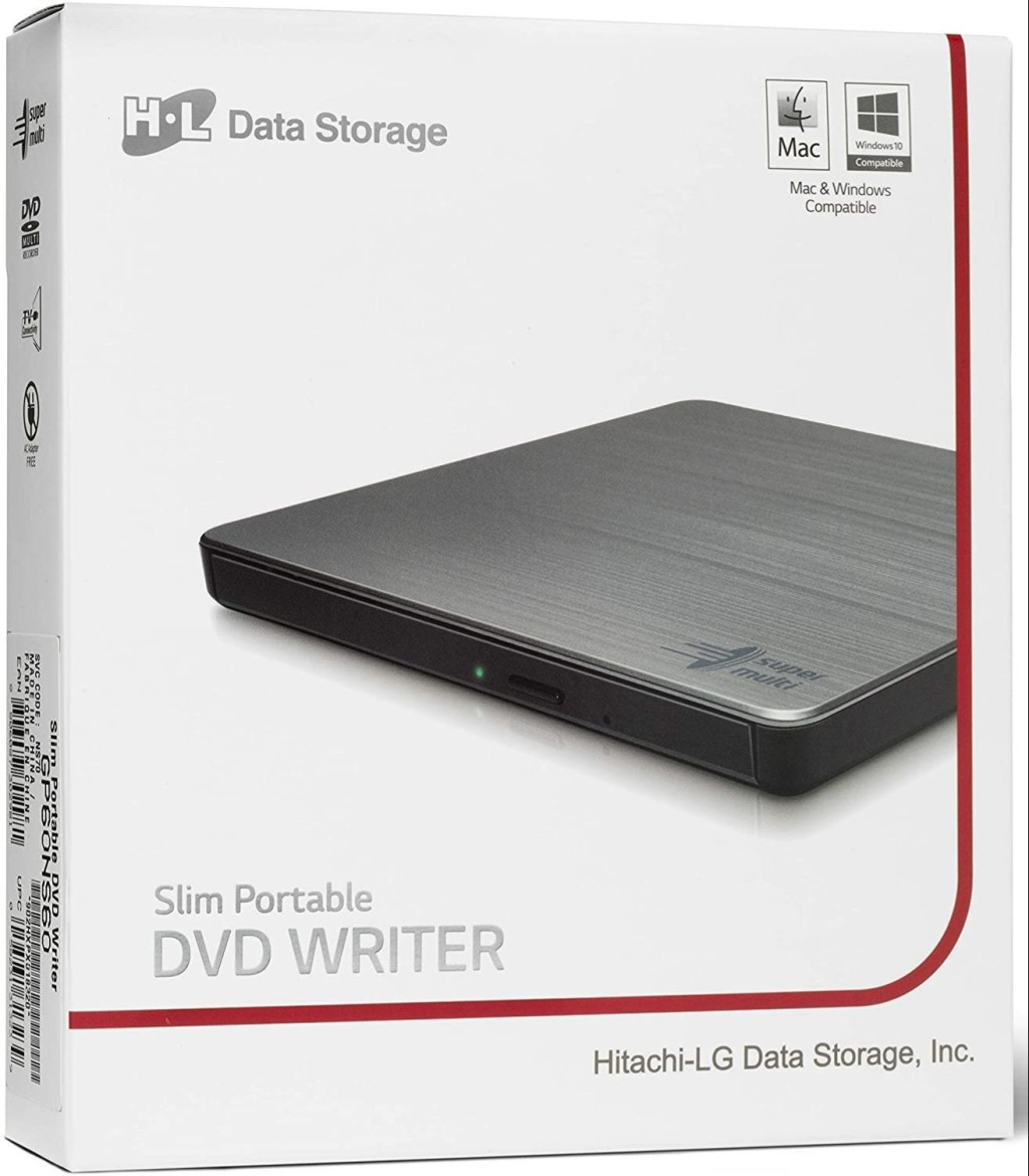 USB DVD író LG GP60NS60 slim