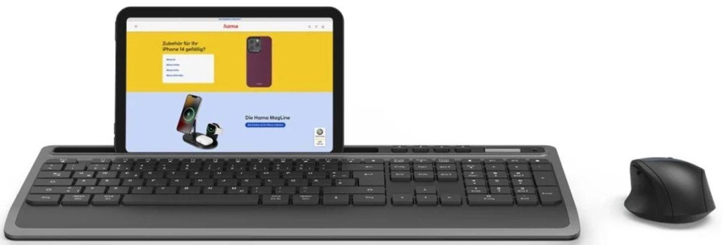 Hama KMW-600 Plus vezeték nélküli billentyűzet és egér - Image 2