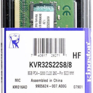 8 GB DDR4 3200 laptop RAM Kingston