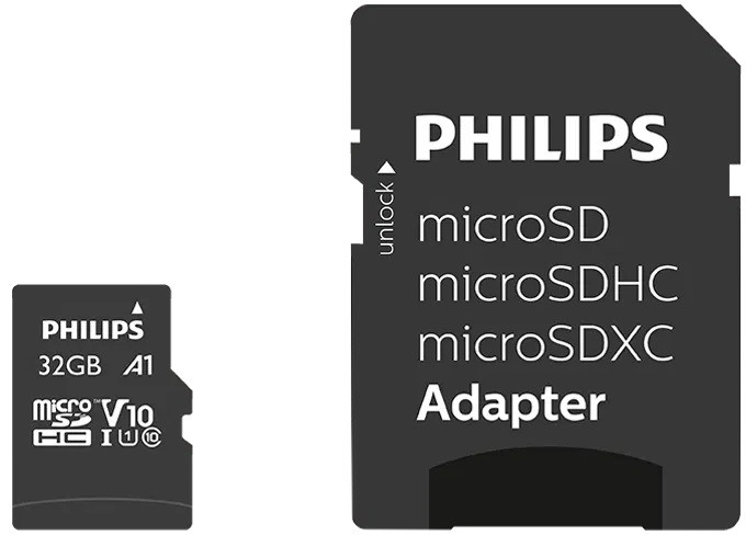 32 GB MicroSD kártya Philips - Image 2