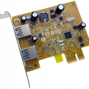 USB 3.0 PCIe kártya 2x port Sunix USB2302 low profile