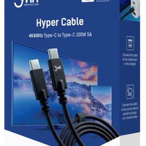 USB 3.1 Type-C töltőkábel 100W 1.0 m CC1-100-4K-01B