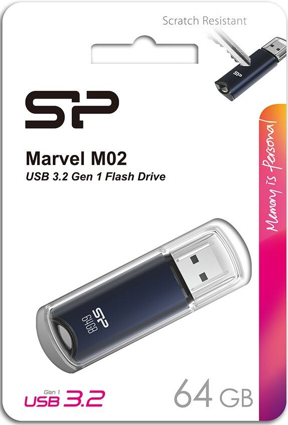 64 GB USB 3.2 pendrive Silicon Power Marvel M02