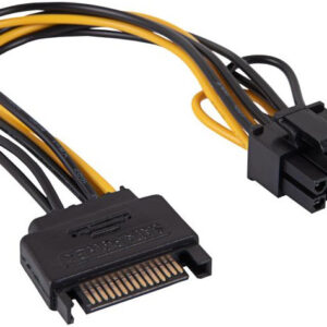 SATA/PCI-Express 6+2 pin átalakító kábel Akyga AK-CA-80