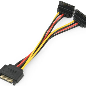 SATA Y tápkábel Gembird CC-SATAM2F-02
