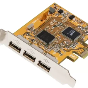 USB 2.0 PCIe kártya Exsys EX-11053 low profile