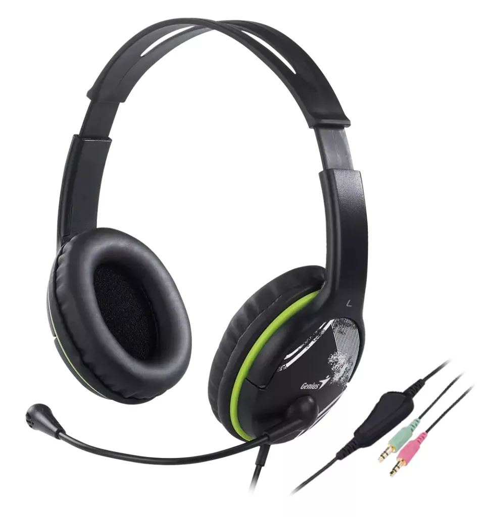 Mikrofonos fejhallgató Genius HS-400A